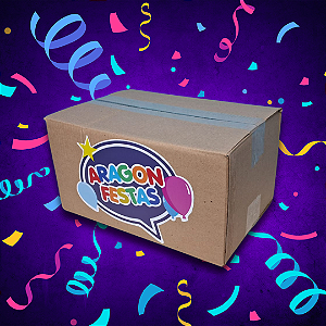 Caixa personalizada- 10 painéis de festa