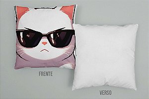 Almofada cheia Gatinhos Preto e Branco
