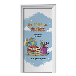 Capa de Porta Volta às Aulas c/ Elástico