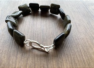 Pulseira de Obsidianas