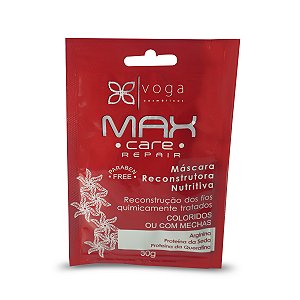 Máscara Sachê Reconstrutora Nutritiva Voga Max Care Repair 30g