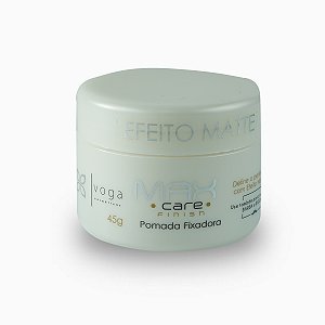 Pomada Fixadora Efeito Natural Voga Max Care Finish 45g
