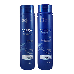 Kit Shampoo e Condicionador Hidratante Voga Max Care Hydrate