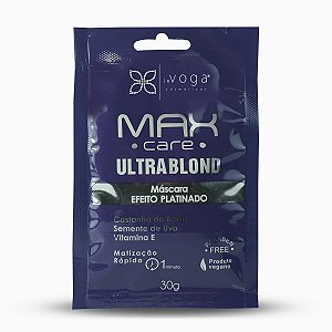 Máscara Sachê Ultra Blond - Linha Max Care Blond