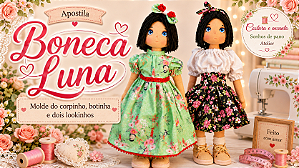 Apostila digital Boneca Luna