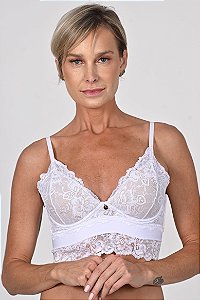 Sutia com Bojo Soft Rendado Susana Branco 11676