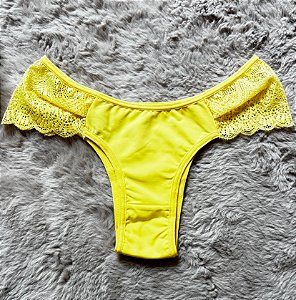 Calcinha Biquini da Sorte Amarelo 11672