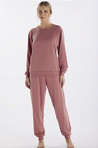 Pijama Moletinho Basic Lorena Rose 11782