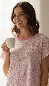 Camisao Curto Serena Onca 11851