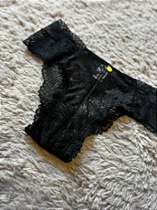 Calcinha Biquini Rendado Ana Preto 11892