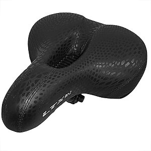 SELIM CONFORT C/CARRINHO PRETO VAZADO MOLA 250X210MM AZ-109BF-6R2