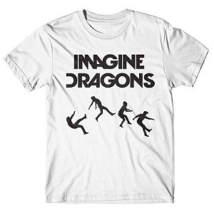 Camiseta Imagine Dragons - Branca