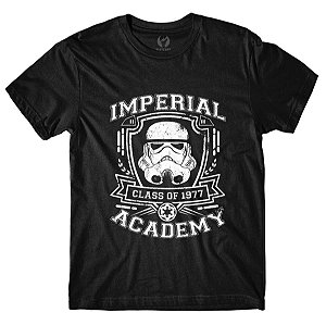 Camiseta Star Wars Imperial Academy - Preta