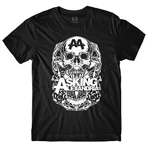 Camiseta Asking Alexandria - Preta