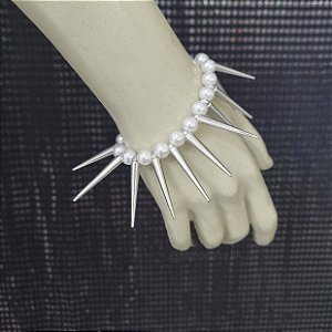 PULSEIRA PEROLAS E SPIKES - AC181