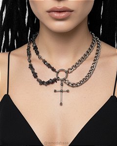 COLAR GOTH CRICKET - AC328