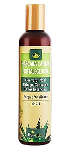 Livealoe Máscara Capilar Fortalecedora com Aloe Vera 200ml