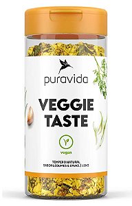 Puravida Veggie Taste - Tempero Natural Sabor Legumes e Ervas 120g