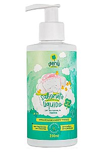 Verdi Natural Sabonete Líquido e Shampoo Espuma de Vapor com Óleo de Menta 200ml