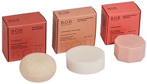 BOB Trio Nutrição - Shampoo Nutritivo + Condicionador Hidratação Profunda + Máscara Hidratação
