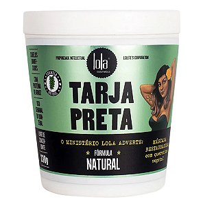 Lola Tarja Preta Máscara Capilar Restauradora com Queratina Vegetal 230g
