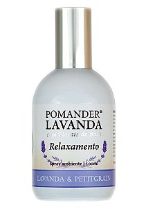 Pomander Lavanda Relaxamento com Petitgrain Spray Ambiente 100ml