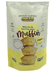 Ecobio Mistura de Farinhas Para Muffin Salgado Orgânica 250g