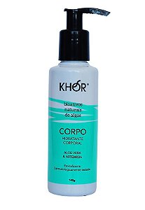 Khor Creme Hidratante Corporal com Aloe Vera e Artemísia 140g