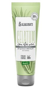 gel de aloe vera nas pernas após o barbear
