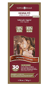 Surya Brasil Henna em Pó Castanho - Beleza do Campo | Produtos ...