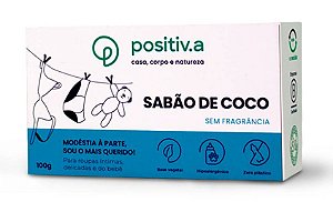 Positiv.a Sabão de Coco em Barra 100g