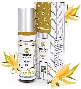 Terra Flor Roll-on Champaca - Perfume Natural 8ml