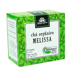 Kampo de Ervas Chá de Melissa Orgânico Caixa 10 Sachês