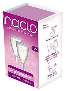 Inciclo Coletor Menstrual - Teen Kit 2un
