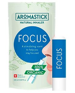 AromaStick Inalador Nasal Natural Focus - Foco e Concentração 1un