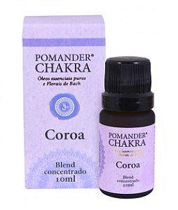 Pomander Chakra Coroa Blend Concentrado para Massagem e Difusor 10ml