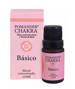 Pomander Chakra Básico Blend Concentrado para Massagem e Difusor 10ml