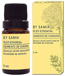 By Samia Óleo Essencial de Cenoura (Sementes) 5ml