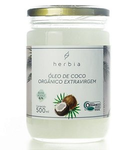 Herbia Óleo de Coco Orgânico Extravirgem 500ml