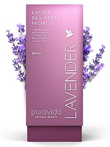 Puravida Espuma de Limpeza Facial Lavender 150ml