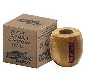 Suavetex Natural Suporte de Bambu para Escova Dental 1un