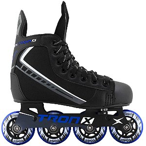 TronX S10 Inline Hockey Puck (Black)