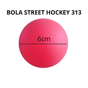 Bola Para Street Hockey 313 Action - Laranja