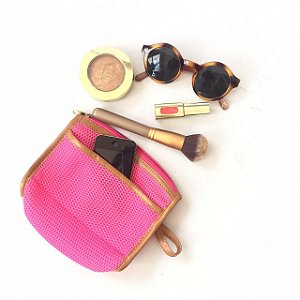 Necessaire para maquiagem pink Drylex mini