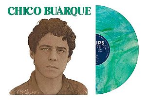 Disco de Vinil Lp Chico Buarque -vida (1980) Verde/azul Translúcido