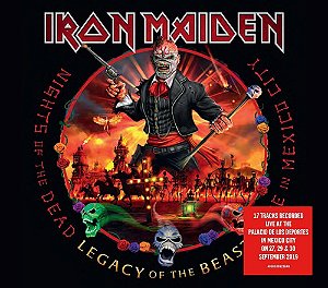 Cd Iron Maiden - Nights Of The Dead - Legacy Of The Beast