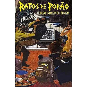 Fita K7 Ratos de Porão - Homem inimigo do Homem