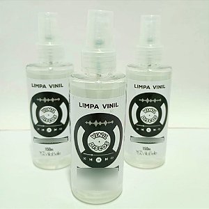 Limpa Vinil Lps Cds Dvds Vinil Discos 150ml Spray Kit 3 Un