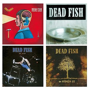 Kit Cds Banda Dead Fish – Novos Lacrados