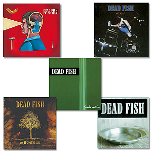 Kit 5 Cds Banda Dead Fish – Novo Lacrado
